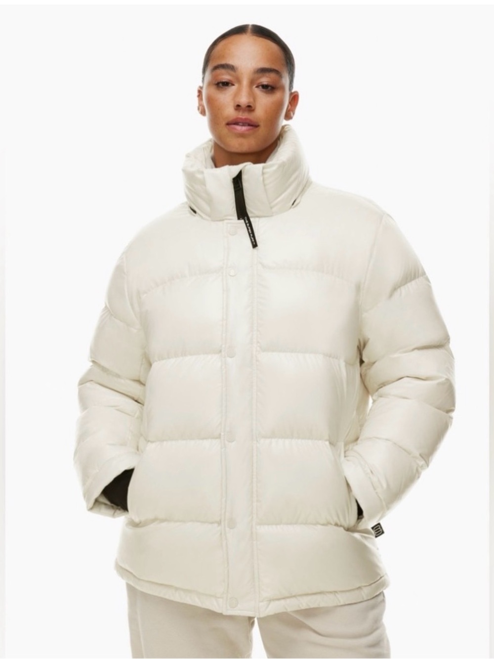 Aritzia Off-White Super Puff